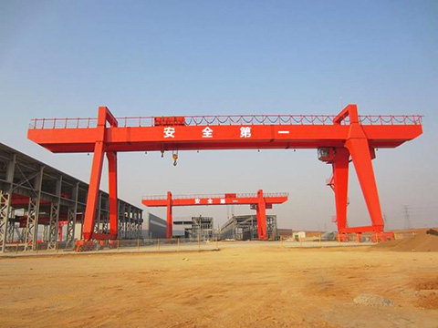 20 ton electric double girder gantry crane sales 