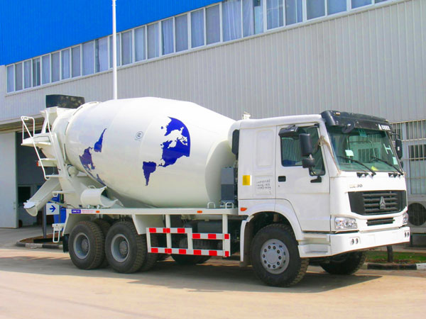 14m3 trailer mounted concrete mixer